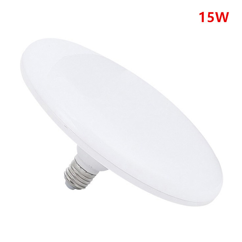 1 stk. 220v led-pære  e27 led-lamper superklare 12w 15w 20w 30w ufo led-lys indendørs koldhvid belysning bordlamper garagelampe: Blå