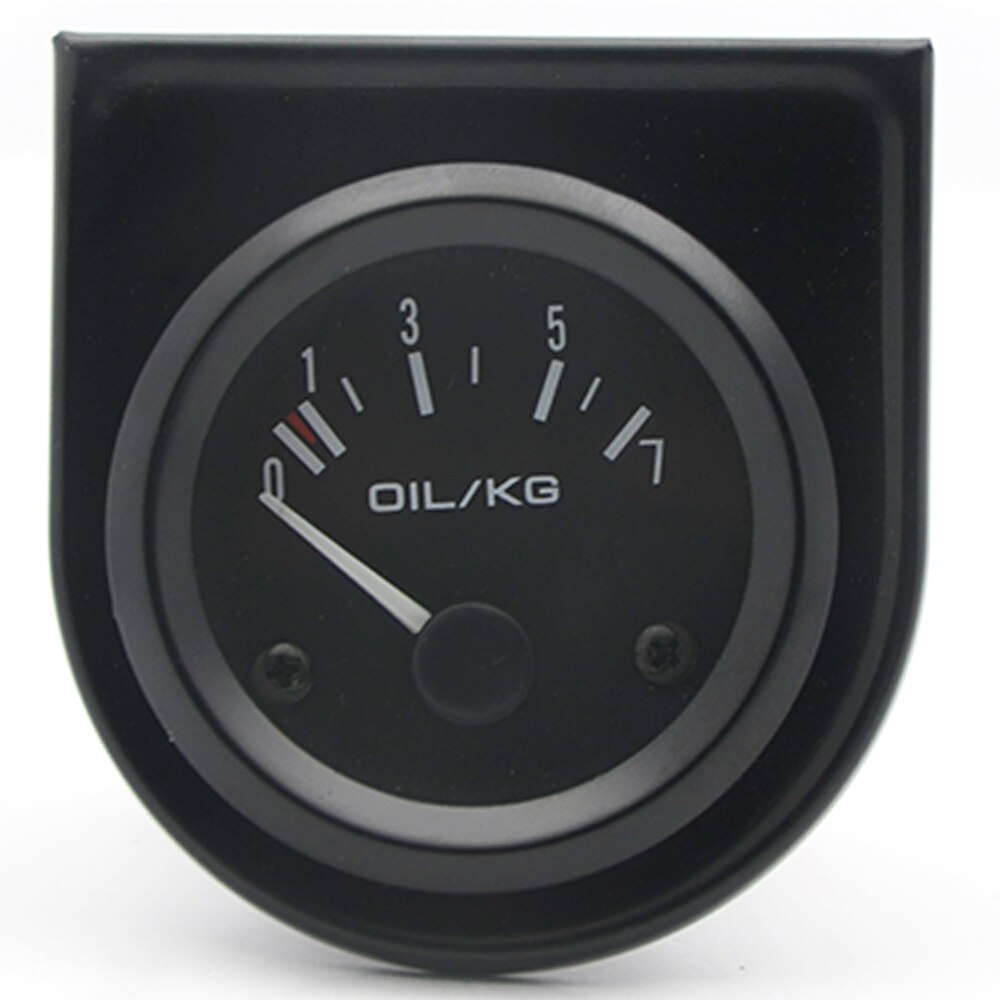 2 &quot; 52mm vattentemp/ oljetemp/oljepress psi/ oljepress kg/volt/amperemeter/bränslenivå (utan flottör) mätare bil