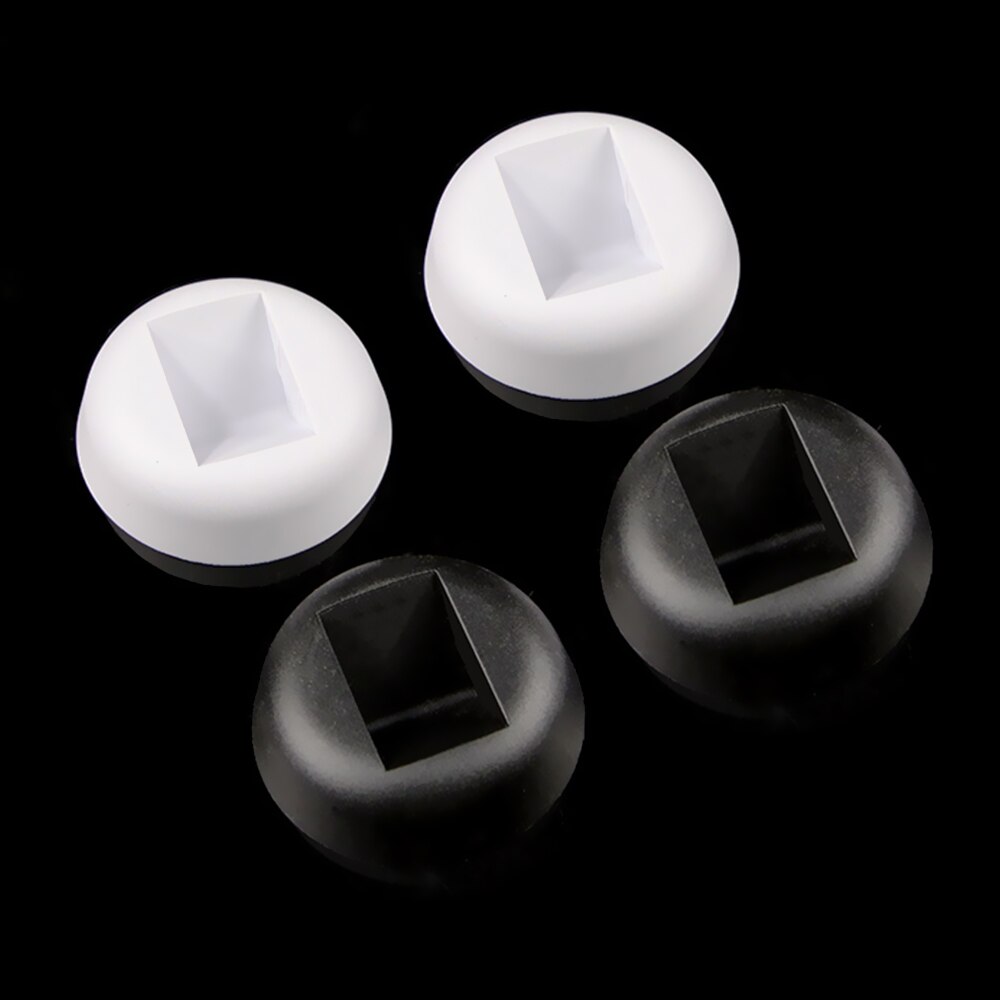 Picture Frame Shadow Box Jewelry Display Stand Ring Pendant Holder Protect Jewellery Stone Presentation Case 3D Boxs: 4PCs Round base