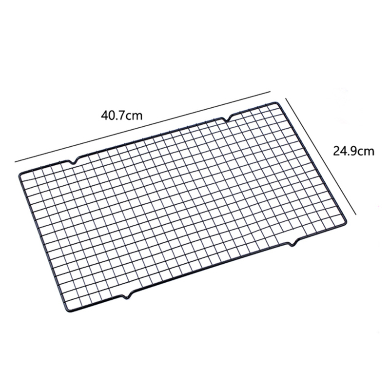 FAIS DU BBQ rejilla de acero inoxidable estante de enfriamiento de pasteles galletas tendedero soporte de enfriamiento bandeja para hornear herramientas de cocina para hornear: Verde claro