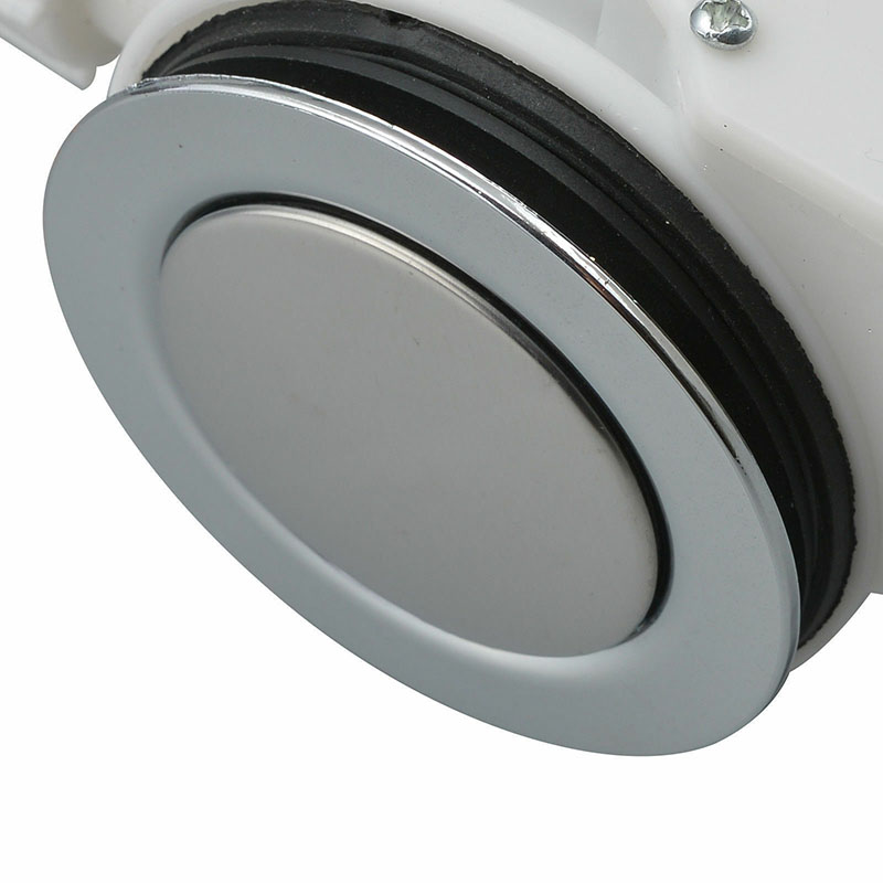 Badewanne Wasser Rohr Verborgen Badewanne Überlauf Abfall Pop-hoch Stecker Kunststoff Twist Chrom Griff hoch Stecker Verdeckte Kunststoff Sieb