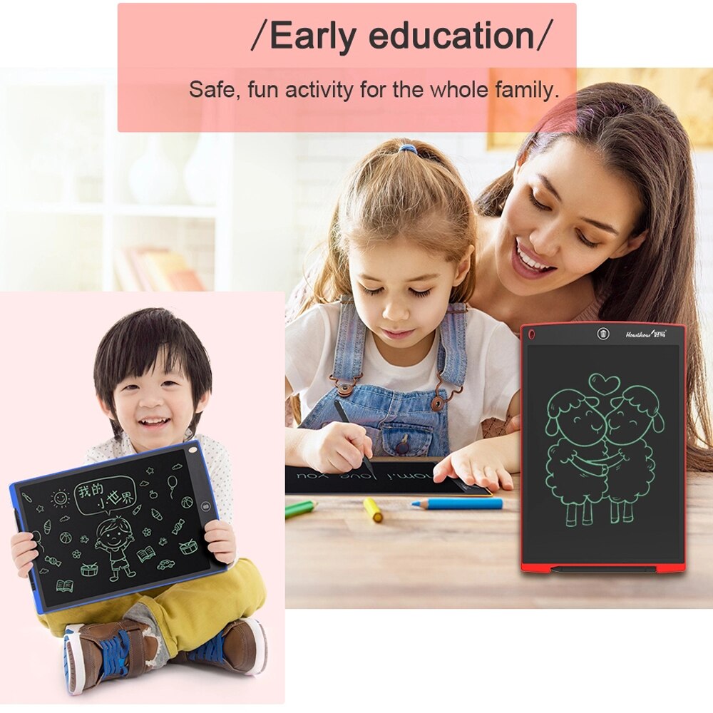 Electronic Drawing Board 8.5Inches LCD Screen Writing Tablet Digital Graphic Drawing Tablet Electronic Handwriting Pad Board+Pen
