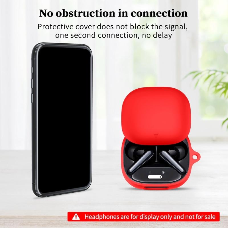 Estuche de transporte de silicona para auriculares Anker Soundcore Liberty 4 Pro, funda protectora resistente a los arañazos y a prueba de arañazos