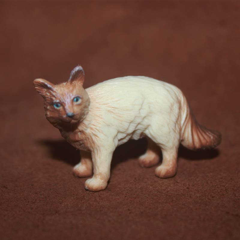 Simulation Pet Kleine Tier Katzen Modell Nette Mini Ägyptischen Mau Türkische Angora Abyssinian Miniaturen Action Figur Figuren Spielzeug: K