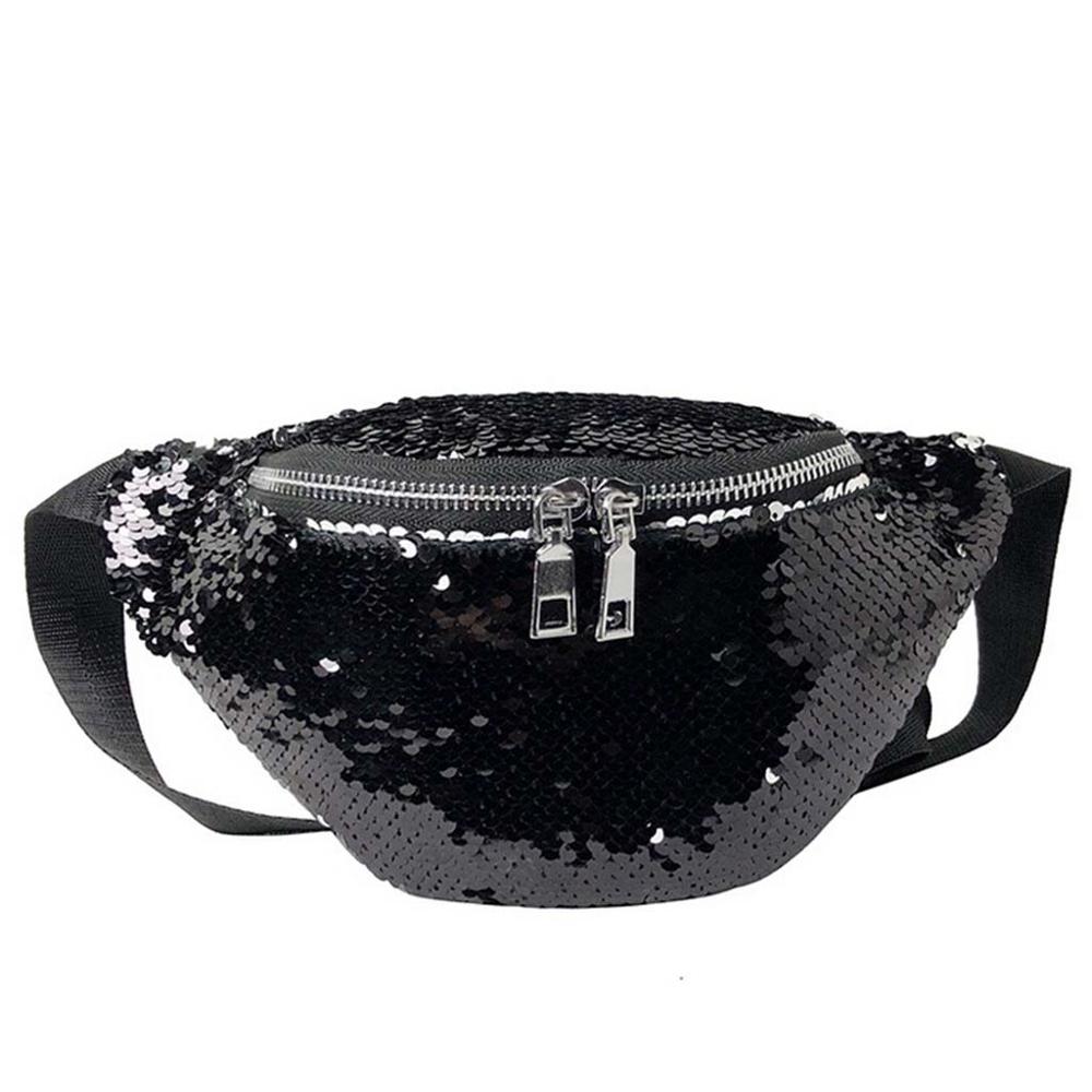 Mode dames tas toevallige trend zakken pailletten Messenger bag multifunctionele borst zak wilde schoudertas Y516