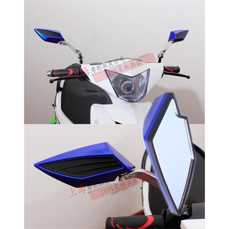 universal scooter mirrors motorcycle accessories for benelli vespa yamaha vespa piaggio motorbike parts moto rearview mirror