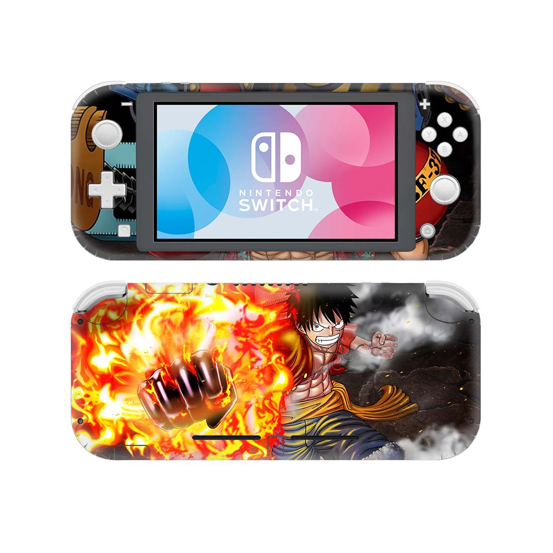 Adesivo Skin in vinile stile Luffy One Piece per Nintendo Switch Lite NSL pellicola protettiva Cover Skin 15 stili disponibili: Style 11