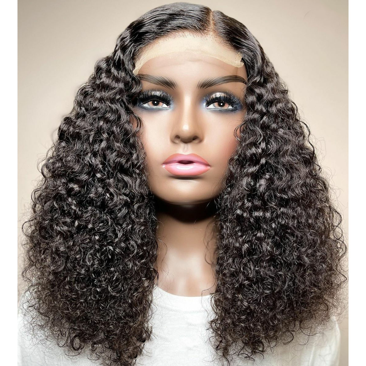 Perruque Lace Front Wig synthétique lisse Remy 26 pouces, perruque longue avec Baby Hair, en Fiber résistante à la chaleur, 180% de densité, pour femmes