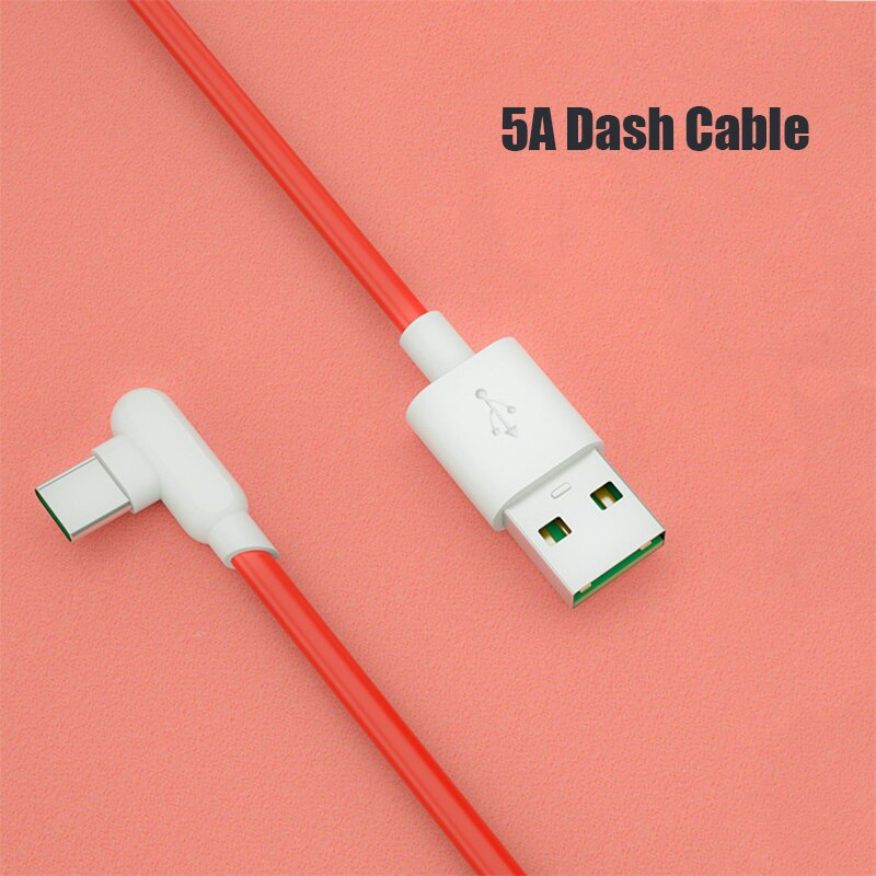 Oneplus Nord N10 Usb Type C 90 Graden Warp Kabel 5A Usb C Dash Snel Opladen Elleboog Game Lijn Voor een Plus 1 + 8 8T 7 7T 6 6T Pro: 200cm
