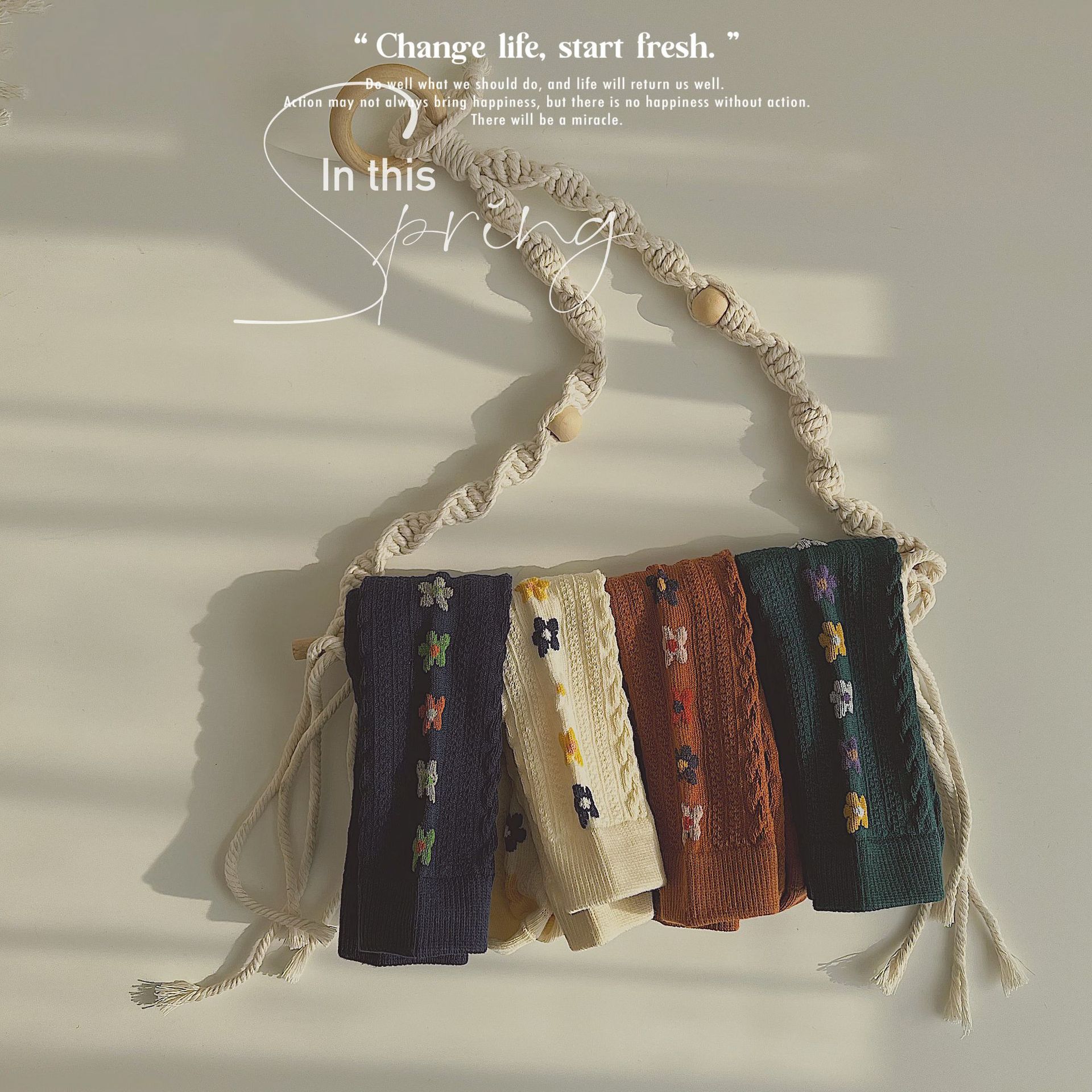 2Pairs Pack Voorjaar Kinderen Sokken Drie-Dimensionale Twist Bloemen Jongens En Meisjes In De Buis Sokken kinderen Stapel Sokken