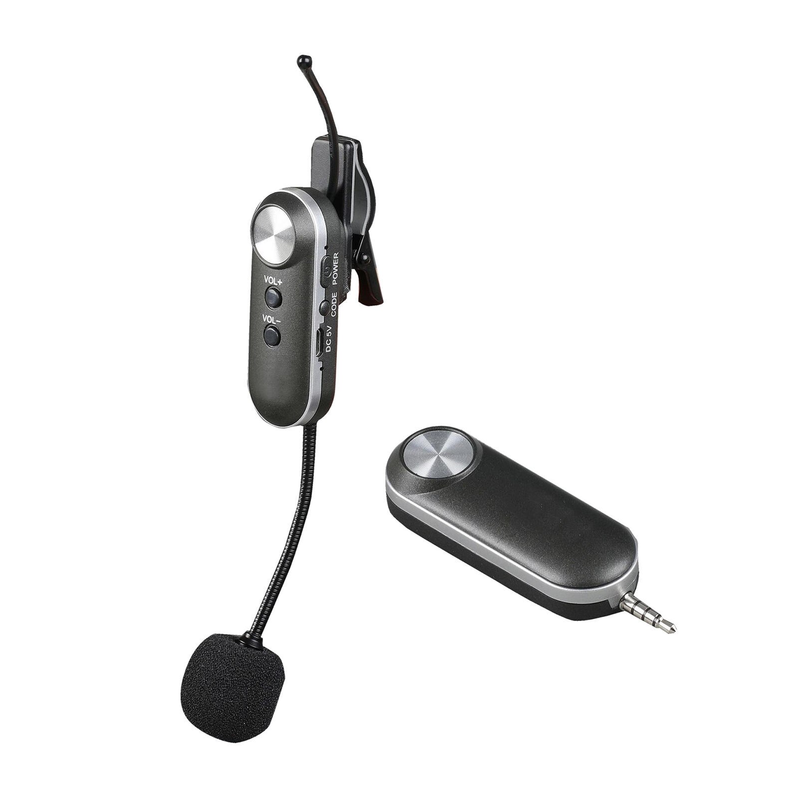 Professionele Draadloze Saxofoon Microfoon Lavalier Microfoon Voor Trumbone Saxofonist