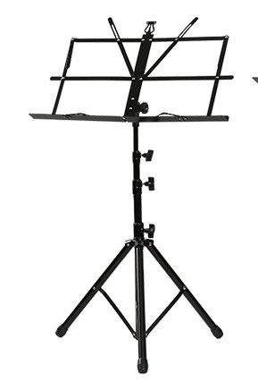 Music Sheet Tripod Stand Stainless Steel Music Stand Holder Height Adjustable with Carry Bag for Musical Instrument: Default Title