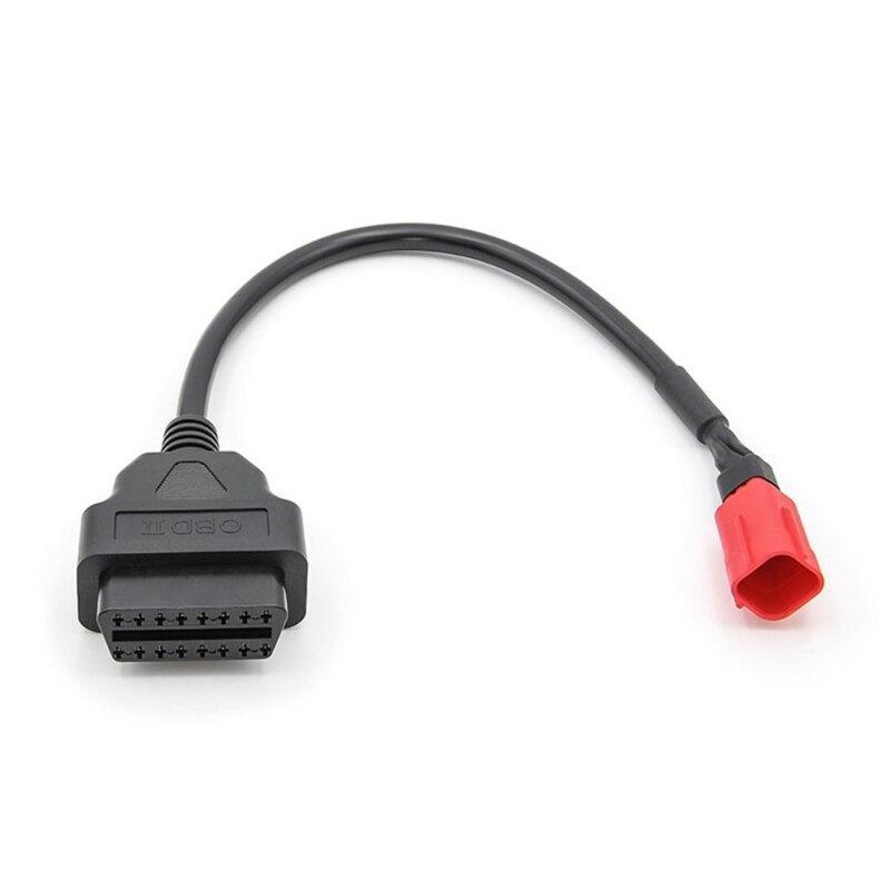Diagnose- 6- pin-auf-obd 2 16 pin-adapterkabel, motorrad-fehlererkennungsstecker, passend für kawasaki 6p: Honda 6p