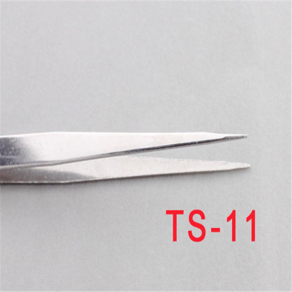 Anti-Static Stainless Steel Tweezer Set Maintenance Repair Tool Kit Anti Static Model Making Tool Hand Tool Set 6 pcs: 2