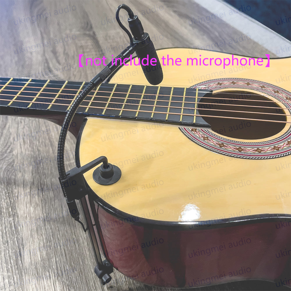 Instrumento condensador microfone universal suporte braçadeira para saxofone violino clarinete baixo violoncelo piano compatível para dpa 4099 microfone