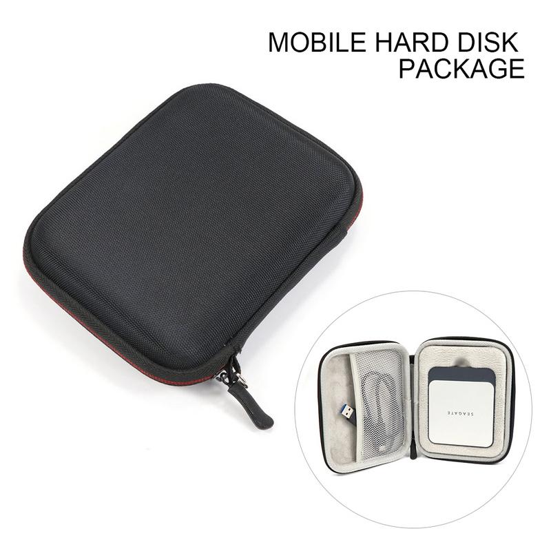 EVA Hard Case voor Seagate Snelle SSD 250GB 500GB 1TB 2TB 4 Tb Externe Harde drive USB 3.0 Travel Case
