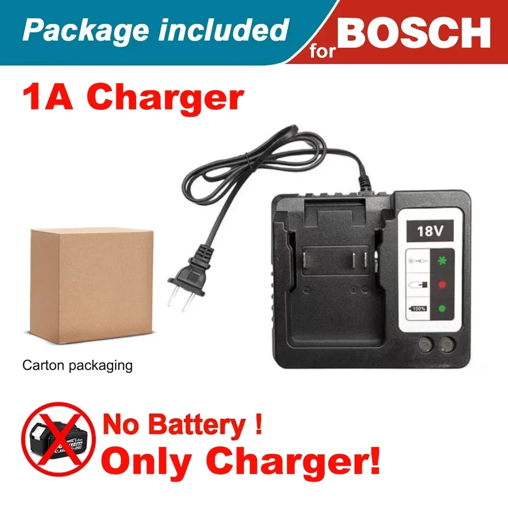 Oryginalny akumulator Bosch 18V 10000mAh Professional System Cordless Tool BAT609 BAT618 GBA18V 21700 Akumulator zamienny 18V: Srebrny