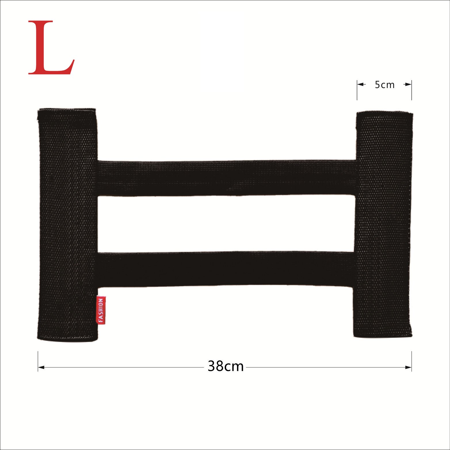 Élastique réglable Stockage Sangles pour Intérieur De Voiture Coffre Extincteur Réservoir De Stockage De Débris Bretelles Fixes Organisateur Accessoires: Type B large