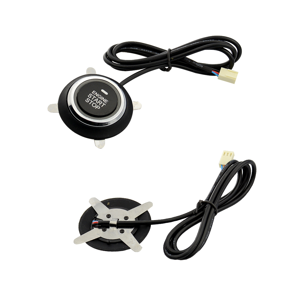 OkeyTech Best Car START STOP Engine System Push Button keyless Entry System With Start Stop Button Auto Alarm Remote Engine