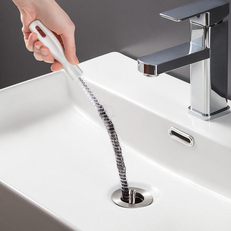 Rohr bagger bürste Bad Kanal Haare entfernen Spüle Reinigungs bürste 48/71cm Abfluss reiniger biegbare flexible Reinigungs werkzeuge