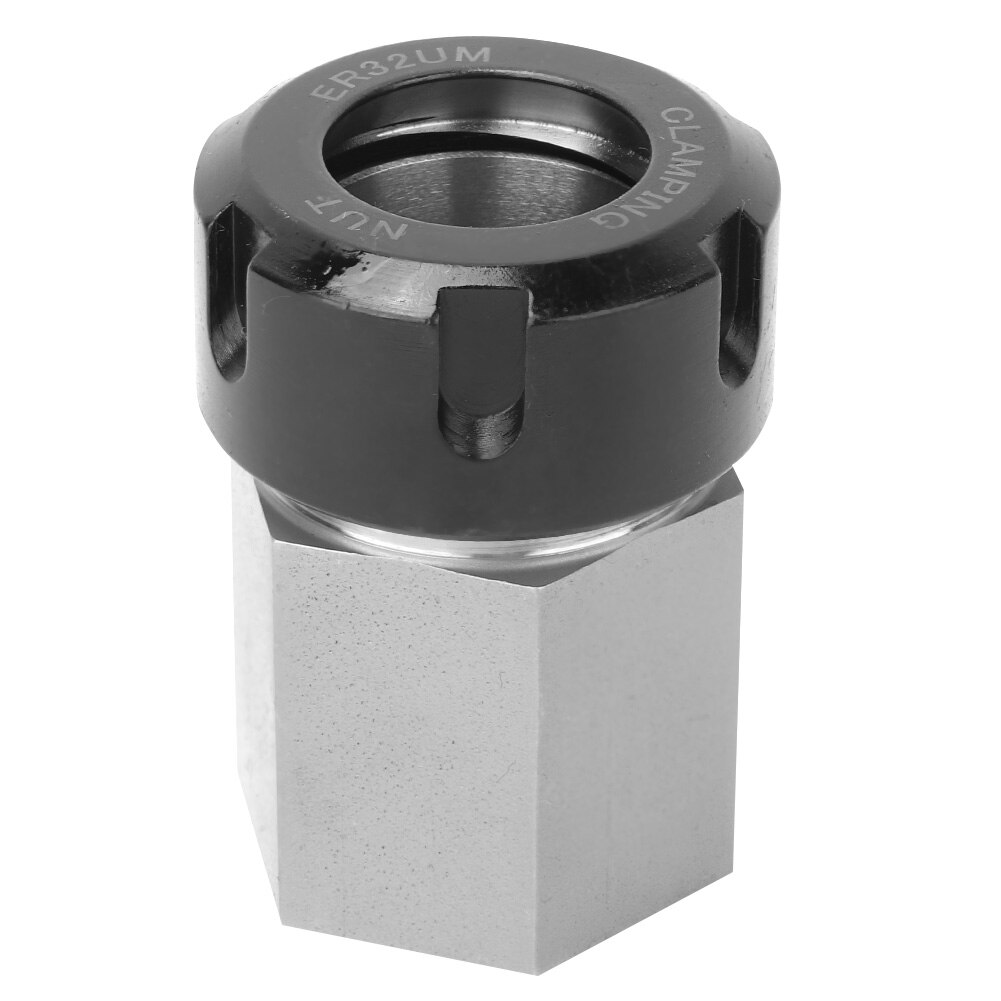 ER32 Collet Chuck ER32 Collet Block Chuck Collet for Lathe Engraving Machine: Hex handle