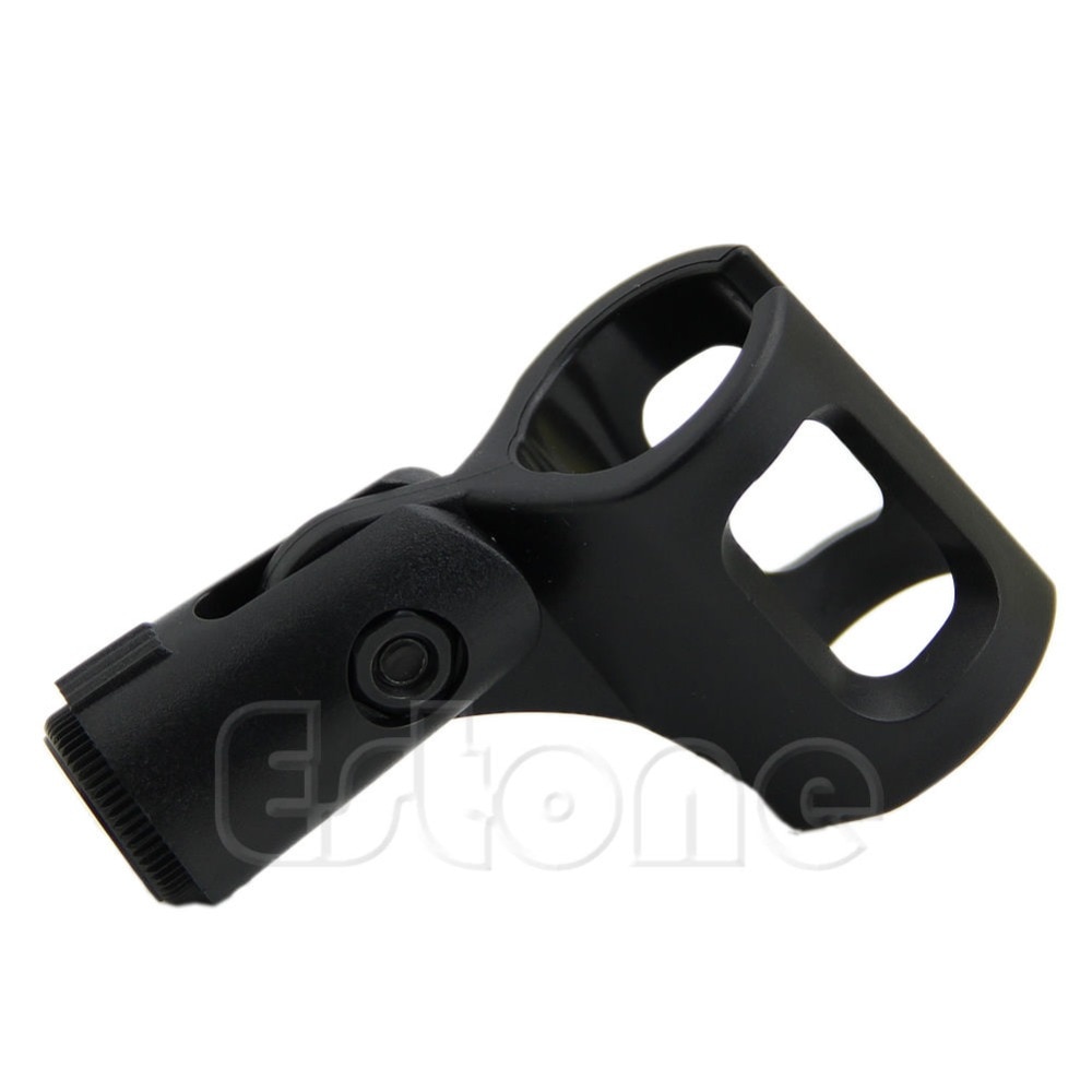 Plastic Flexible Clamp Clip Holder Mount Microphone Mic Stand Accessory