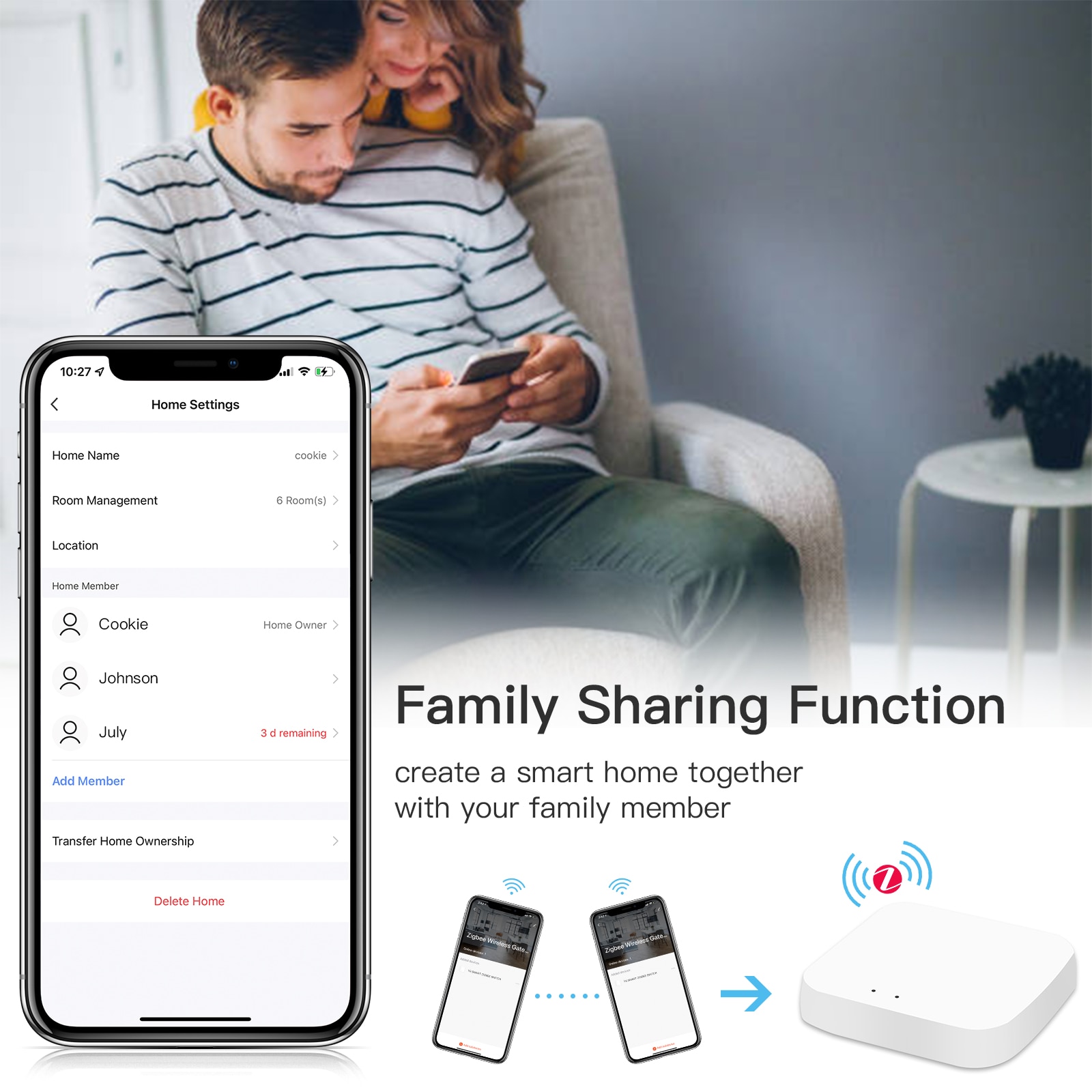 BSEED ZigBee Dimmer Switch Smart Intelligent Touch Light Switch Normal Wall Socket Tuya Smart Life APP Google Alexa Control