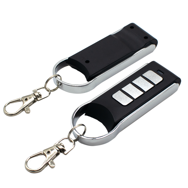 Clone ROGER Garage Door Remote Control for Roger TX22 H80 E80 TX54R TX52R Gate Opener 433.92MHz Fixed Code Keychain Style
