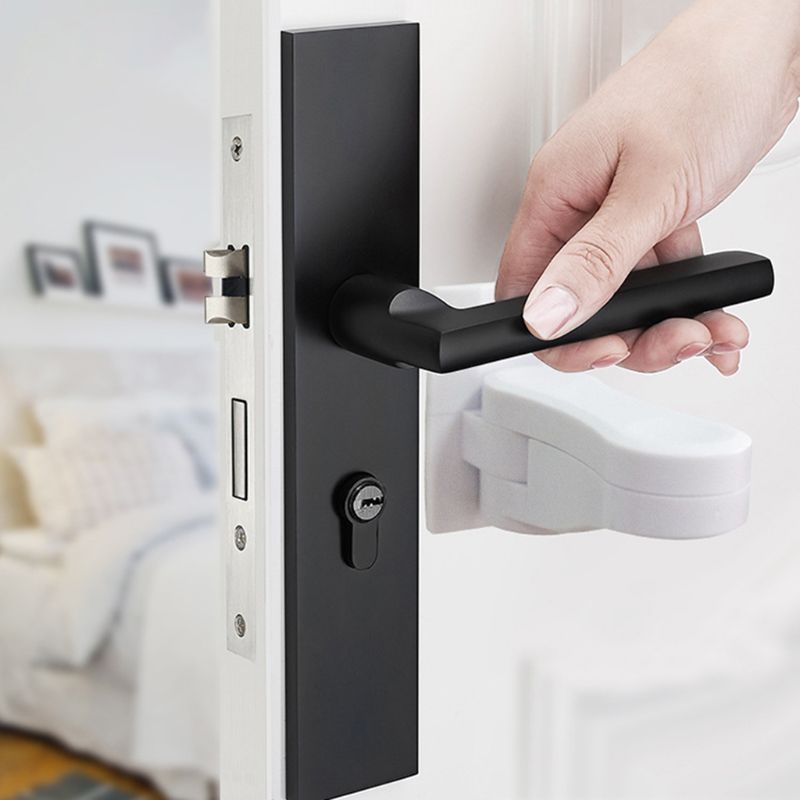 Dispositif de protection anti ouverture des portes autour de bébé,serrure à levier pour poignée de porte de la maison, accessoire universel de sécurité et matériel de professionnels,