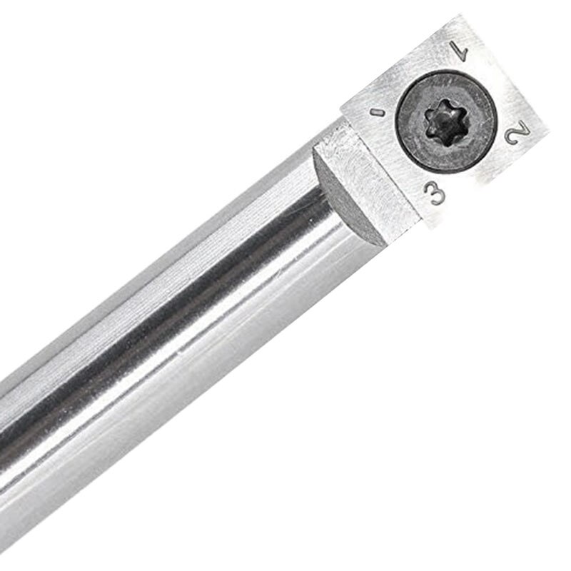 10Pcs 14mm Square Straight Carbide Cutter Insert with 10Pcs M610mm Screws for Wood Working Spiral/Helical Planer Cutter Head