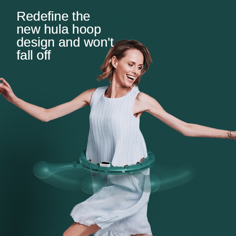 Huula ajustável massagem fitness hoop esporte aros abdominal cintura fina exercício equipamentos treinamento perda de peso