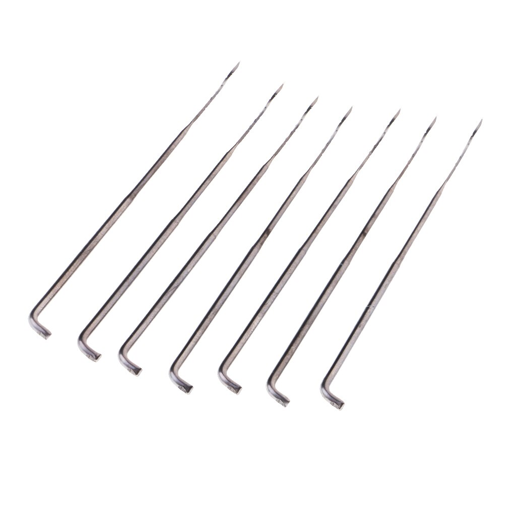 Agujas de fieltro en espiral/trenzado, alfileres de lana, manualidades DIY, Kit de fieltro de lana, 7 Uds.