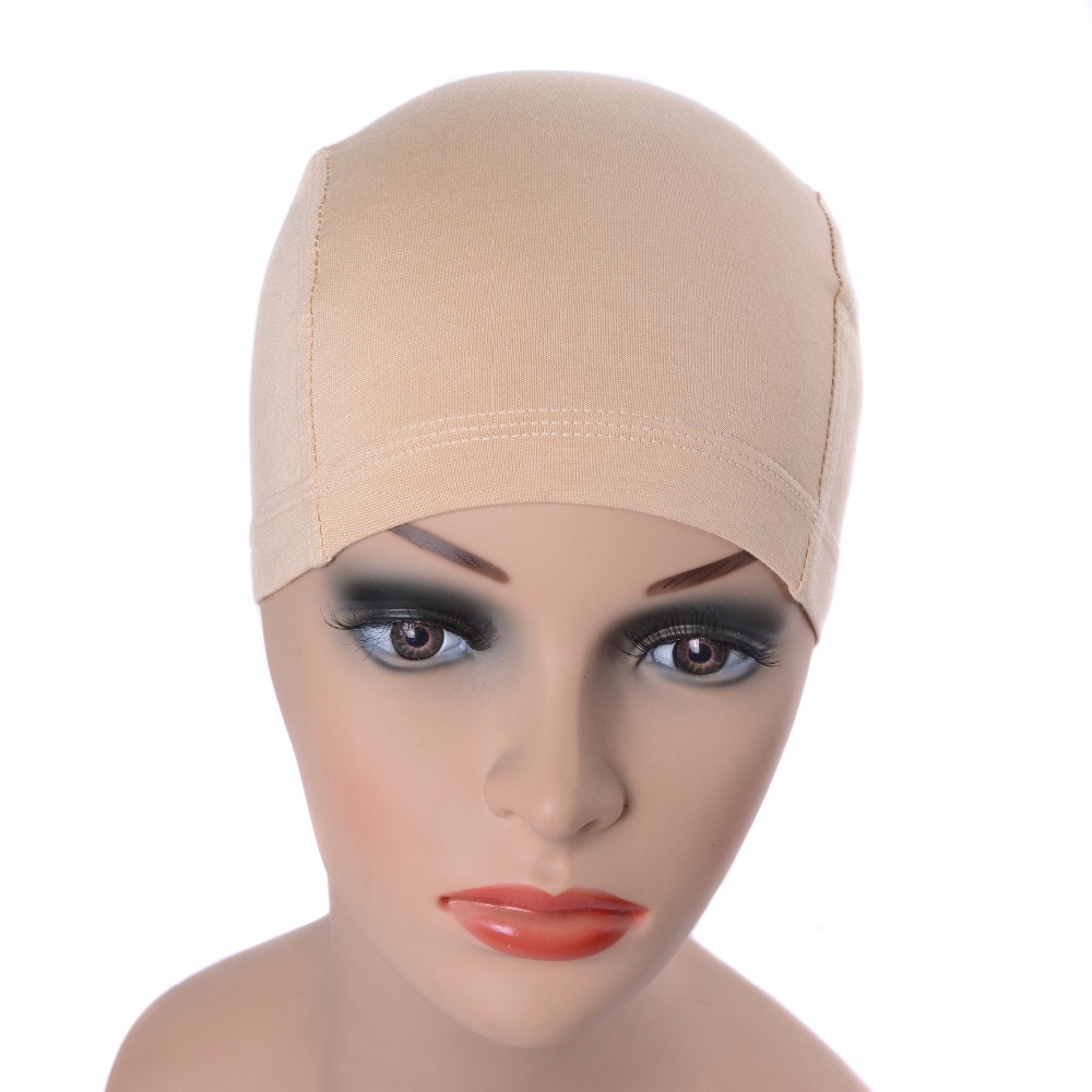 Gorro de Peluca de fibra de bambú antibacteriano para pacientes, gorros elásticos y cómodos para llevar debajo de tus pelucas