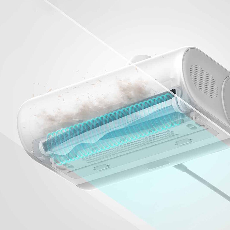 XIAOMI MIJIA Mite Remover Brush for Home Bed Quilt UV Sterilization disinfection Vacuum Cleaner 12000PA Cyclone Suction