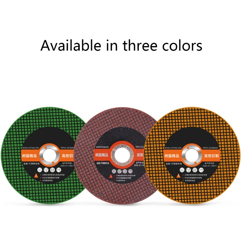 M6CF 4.2 Inch Angle Grinder Cutting Blade Saw Disc for Metal Stainless Steel Cutter Grinding Wheel Polishing Blade