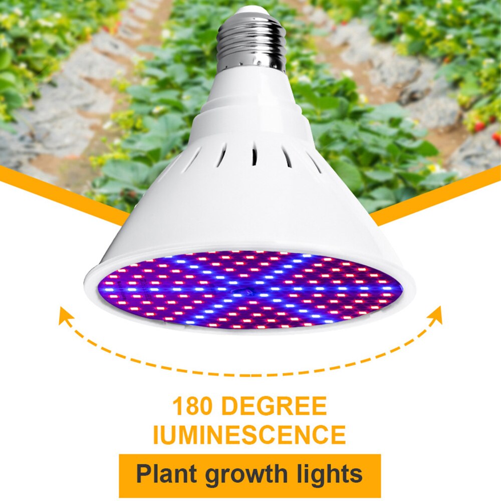 Newest LED Grow Light Full Spectrum Led Plant Ligting Bulbs Lamp E27 126LEDs 200LEDs 60/80LEDs Hydroponic Greenhouse Plant Light