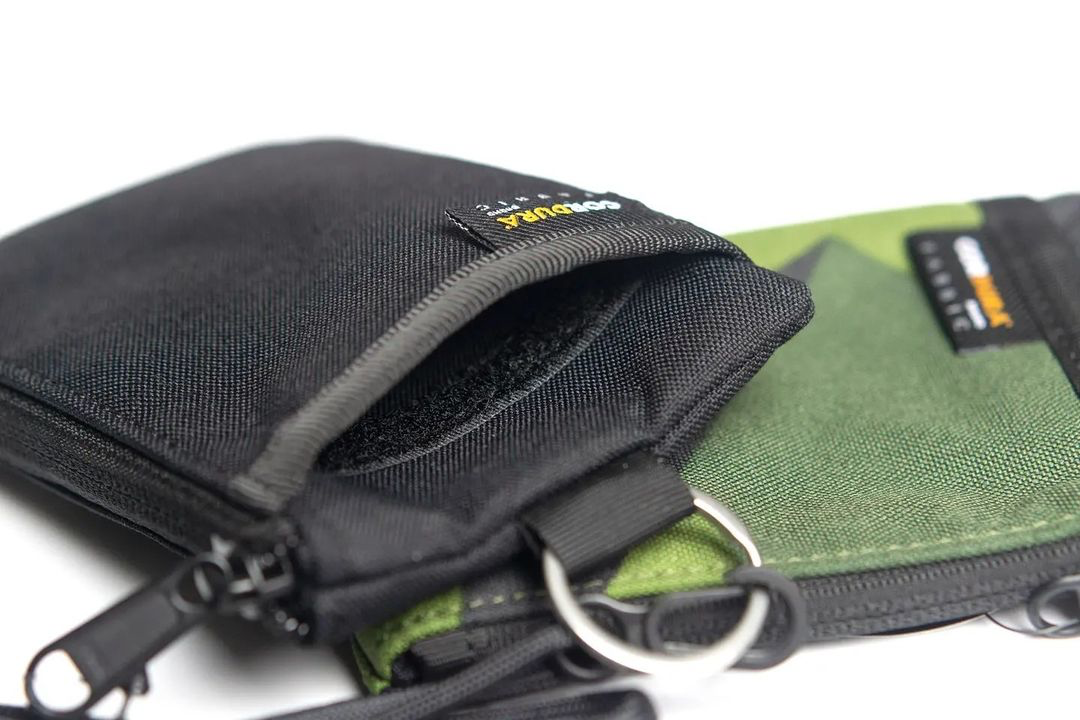 Vattentät liten plånbok i japansk stil cordura tyg plånbok kortväska ykk plånbok ungdomsplånbok visitkortshållare studentplånbok