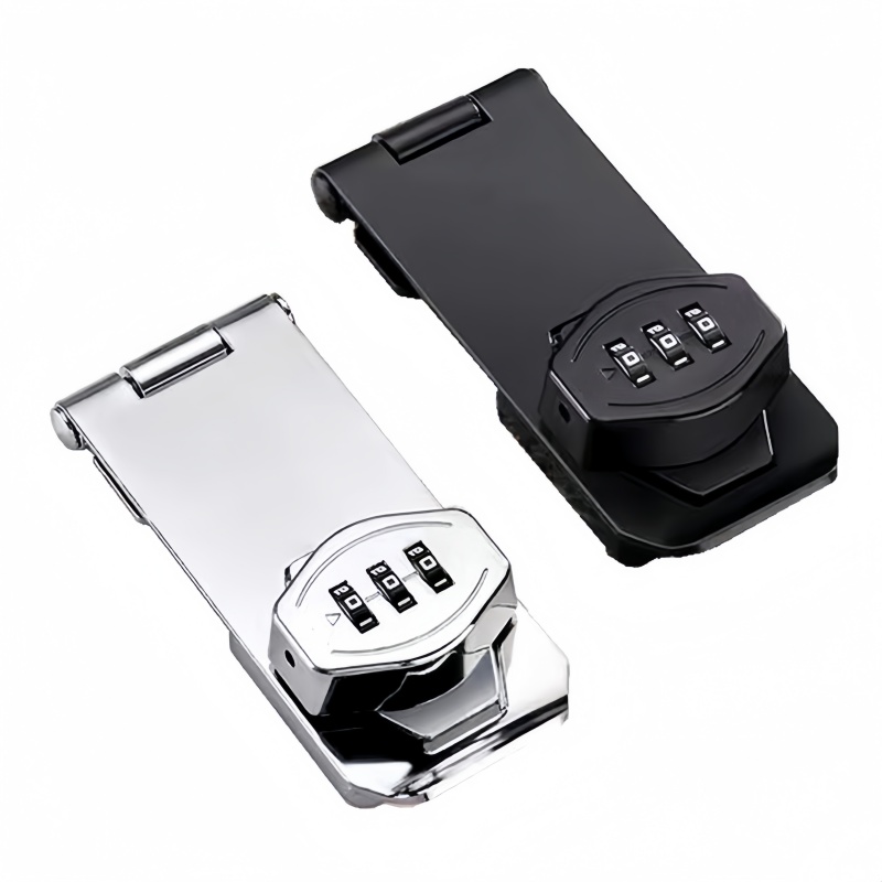 Keyless Security Cam Lock Huishoudelijke Kast Wachtwoord Hasp Sloten Anti-Diefstal Combinatieslot Zinklegering Wachtwoord Ladesloten