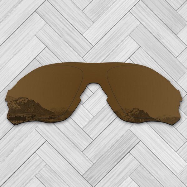 E.O.S 20 + Opties Lens Vervanging voor OAKLEY EVZero Path Zonnebril: Bronze Golden