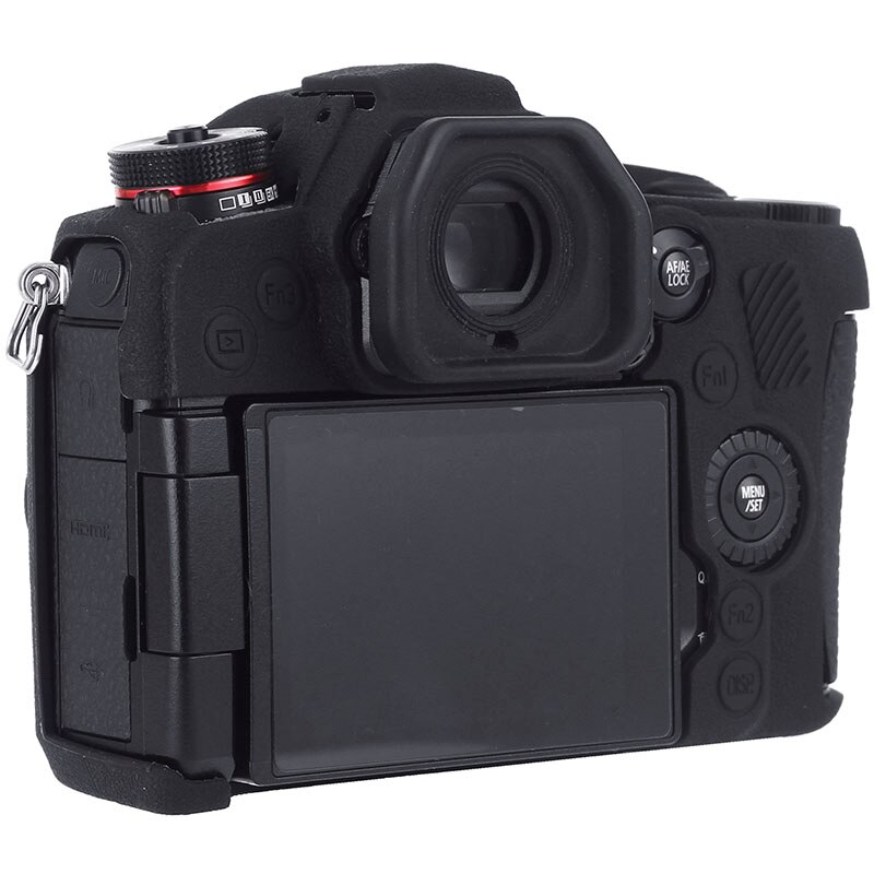 Voor Lumix G9 Camera Cover Voor Panasonic Lumix G9 Digitale Camera Litchi Textuur Oppervlak Skin Siliconen Camera Protector