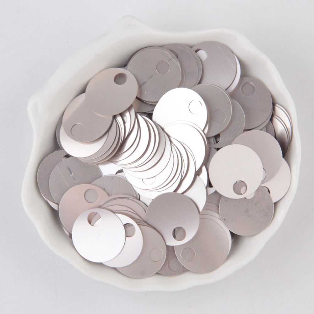 Pailletten Mix - 10mm Bis 25mm Runde Glitzer-Steinchen Für DIY & Bastelprojekte