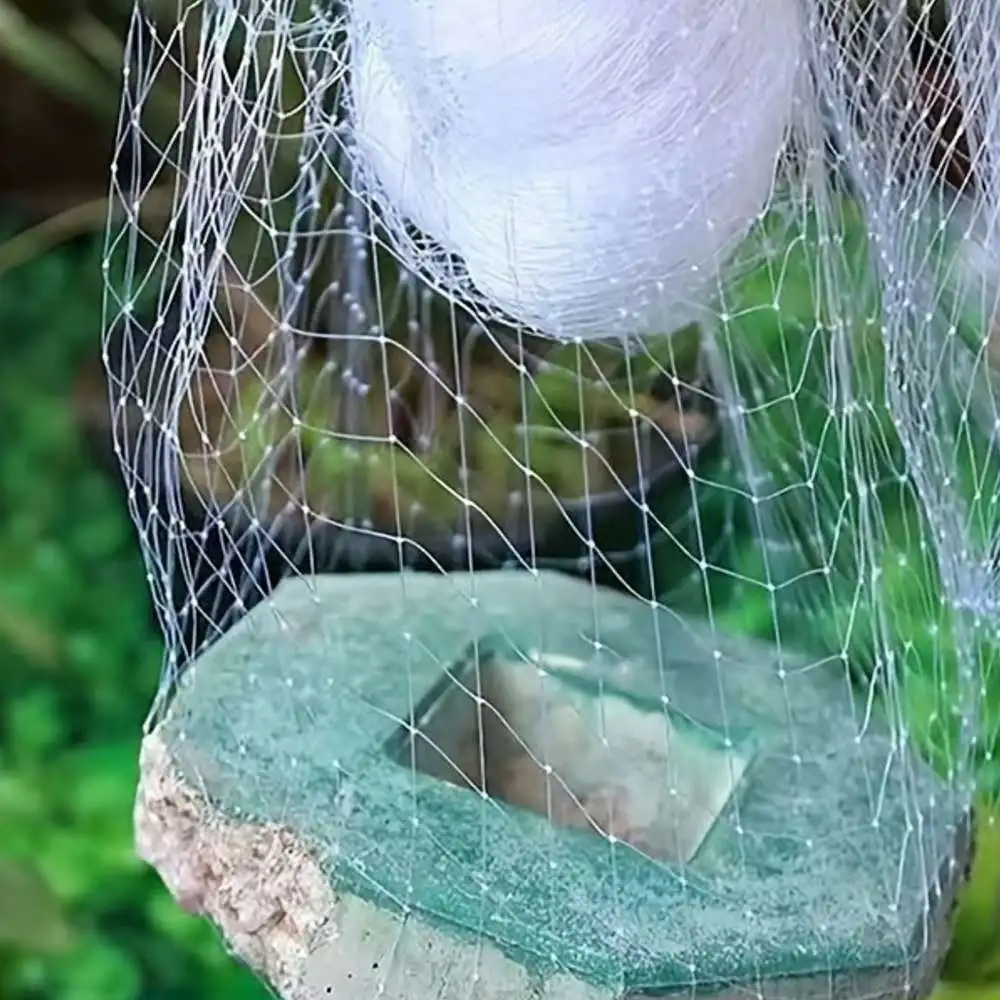 1 Stück, Vogelschutznetz, feinmaschiges Vogelnetz, Katzennetz für Balkone ohne Bohren, Blattnetz für feinmaschiges Teichabdeckungsnetz