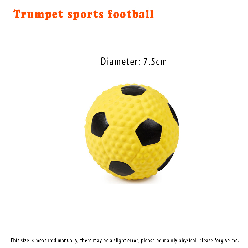 PU Slow Bounce Flat Rugby Foam Sponge Solid Ball, Soccer Ball, Volleyball, Dog Teeth Grinding Toy Ball: 6