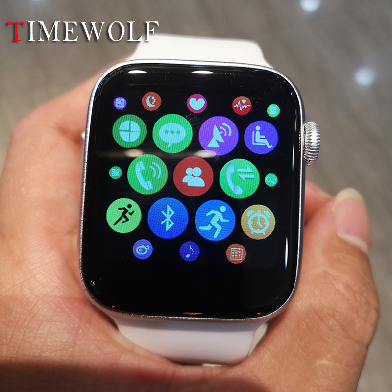 Timewolf montre intelligente IWO 12 Pro réponse appel Smartwach hommes Reloj Inteligente Hombre montre intelligente pour téléphone Android Iphone IOS