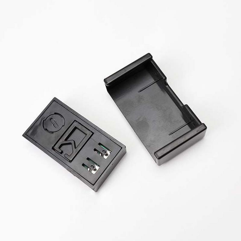 Mini horloge numérique décorative pour voiture, grand écran, Mini horloge de tableau de bord, ornement auto-adhésif, accessoires électroniques de voiture