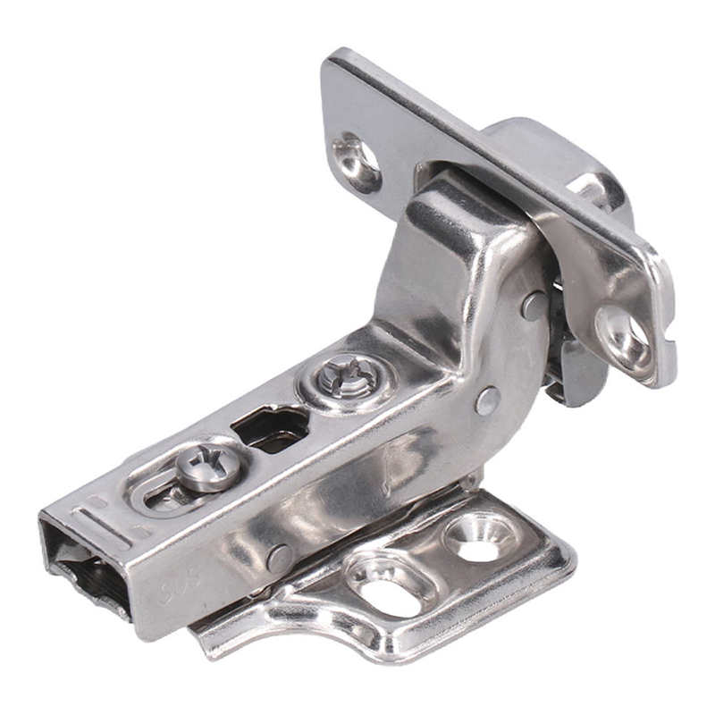 Soft Close Hinges Cabinet Door Hinges 2 Sets Thick with Screws for Closet Cupboard