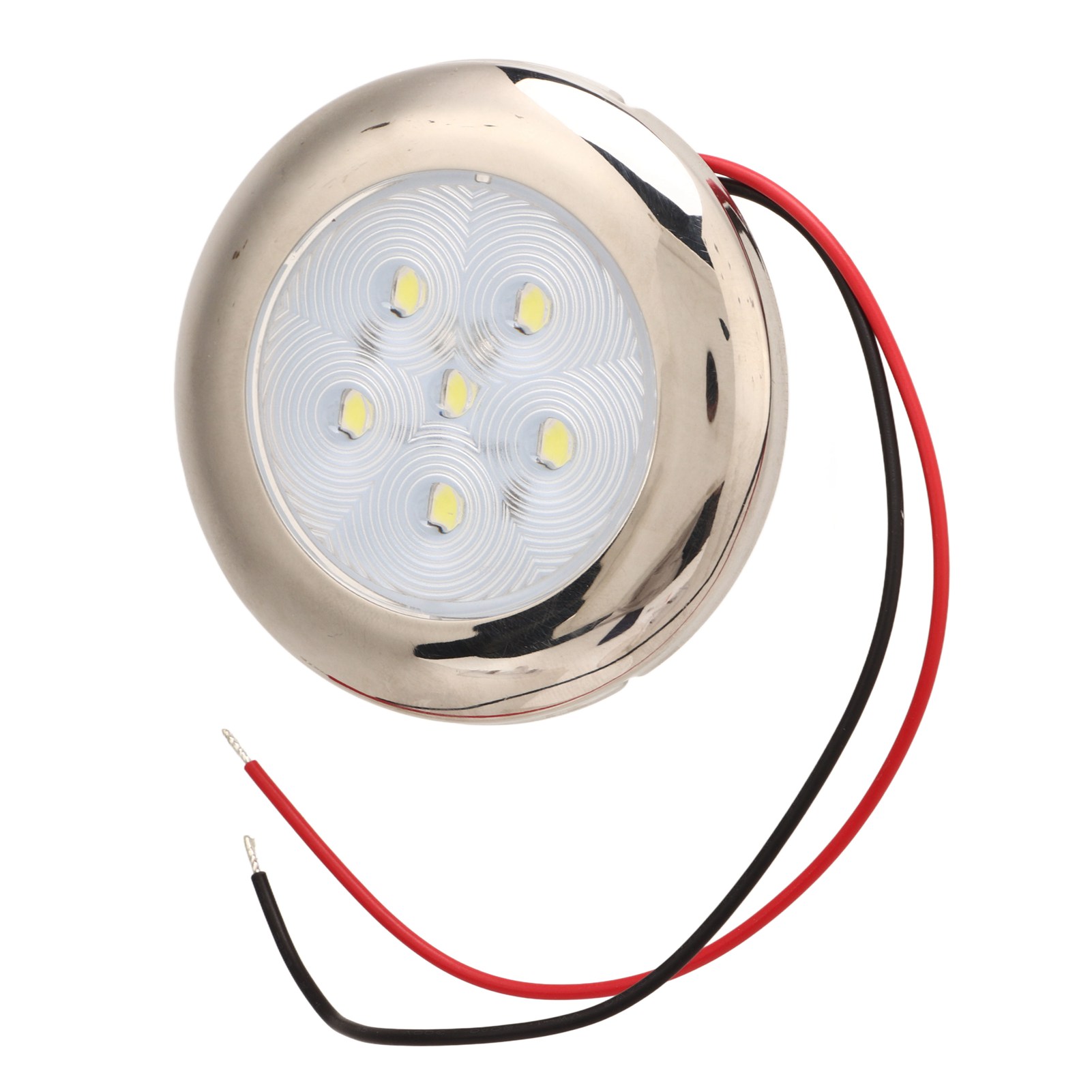 12V RV LED Ceiling Dome Light IP65 Waterproof White Lighting for Boat Camper Van Caravan Truck