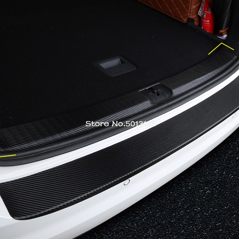 For Volkswagen VW Golf 8 MK8 2022 Interior Exterior Rear Door Trunk Sill Plate Bumper Protector Cover Trim Accessories: Interior Exterior
