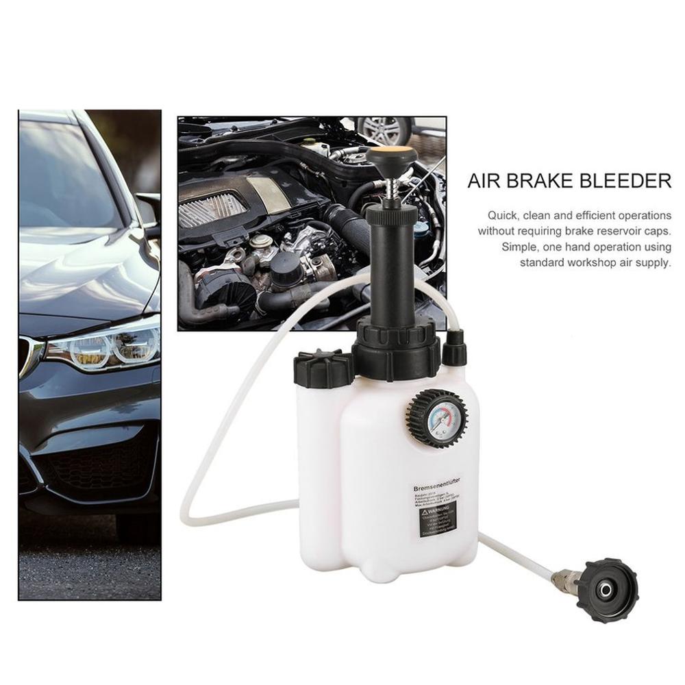 Car Brake Oil Changer Manual Brake Oil Replacement Through 3L Vacuum Brake Oil Pot Pumping Machine Brake Repair