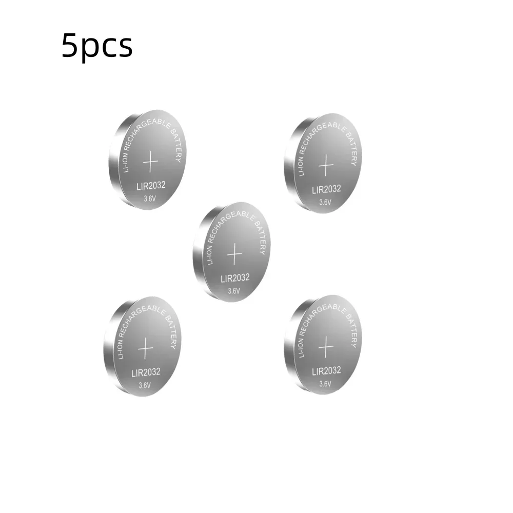 2-50PCS LIR2032 Rechargeable Lithium Battery 2032 charging Can Replace 3.6v 40mAH CR2032 for watches Coin Battery